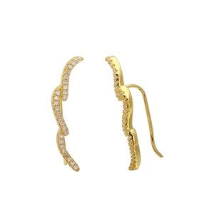 Adornia crystal ear climber